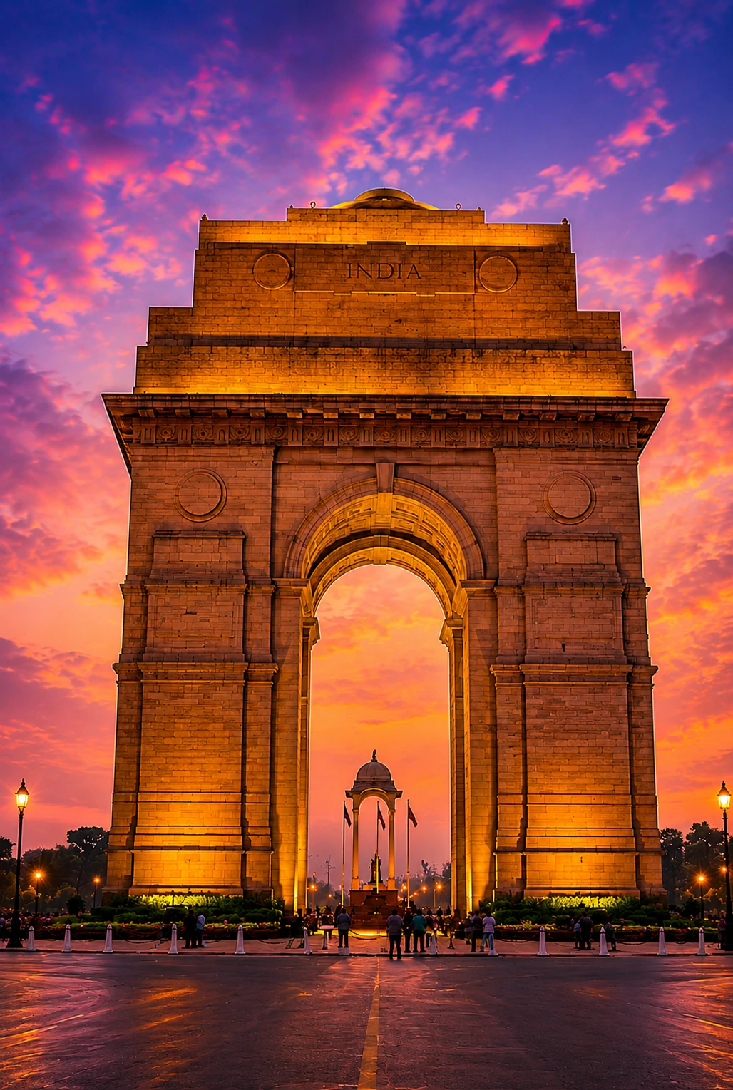 India Gate near Amber Palace Hotel