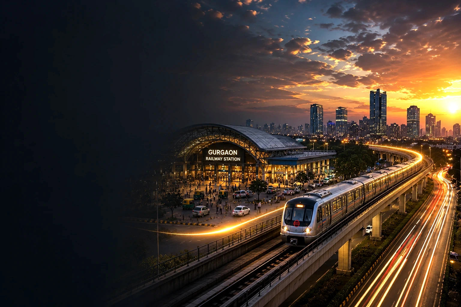 Gurugram city route